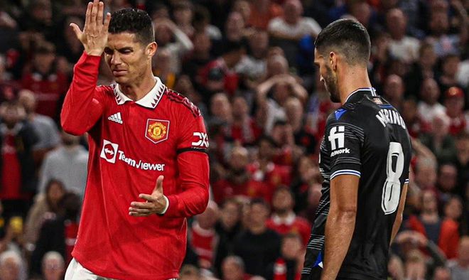 Ronaldo præstation på banen, selv han selv er ikke tilfreds